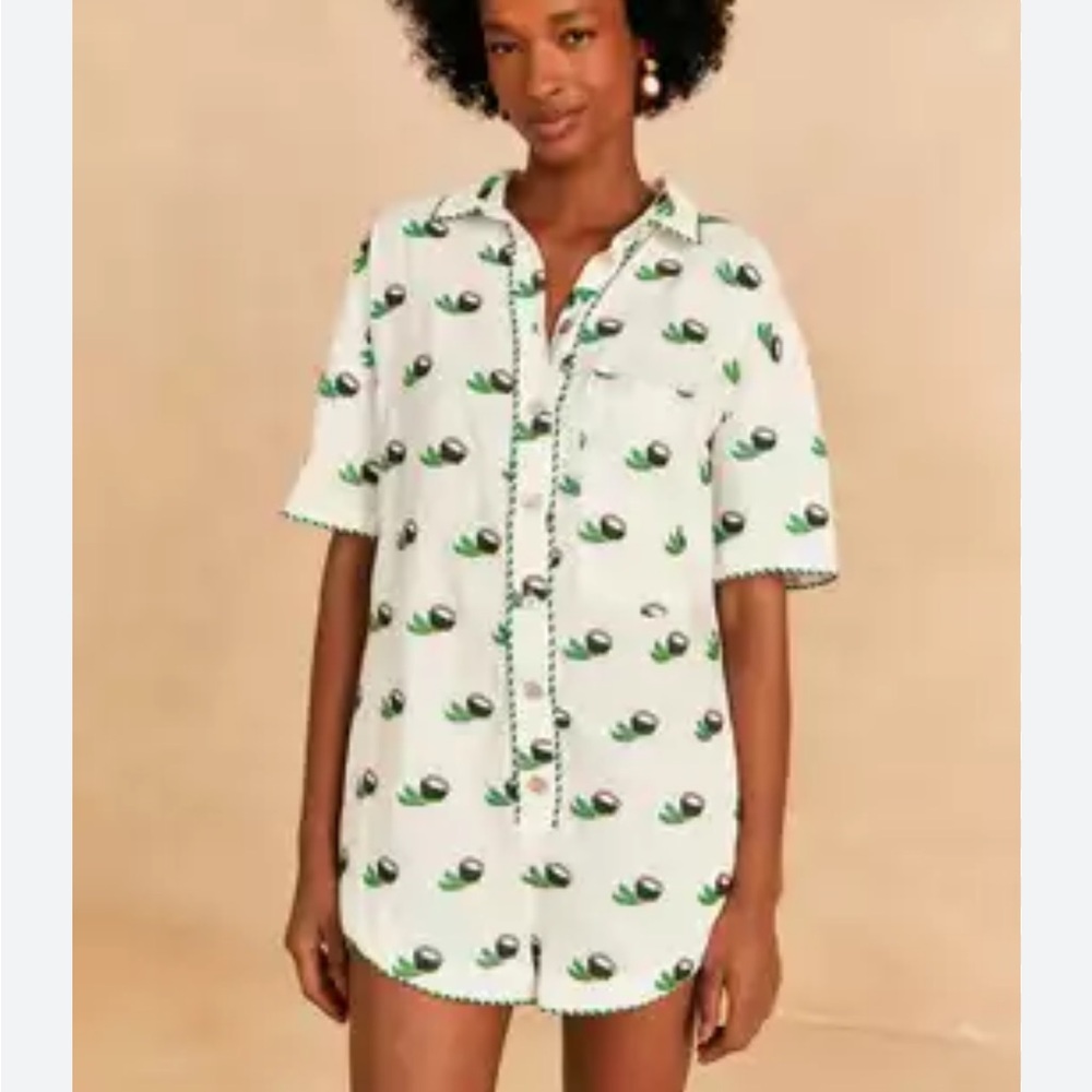 Farm Rio coconut romper  🌴